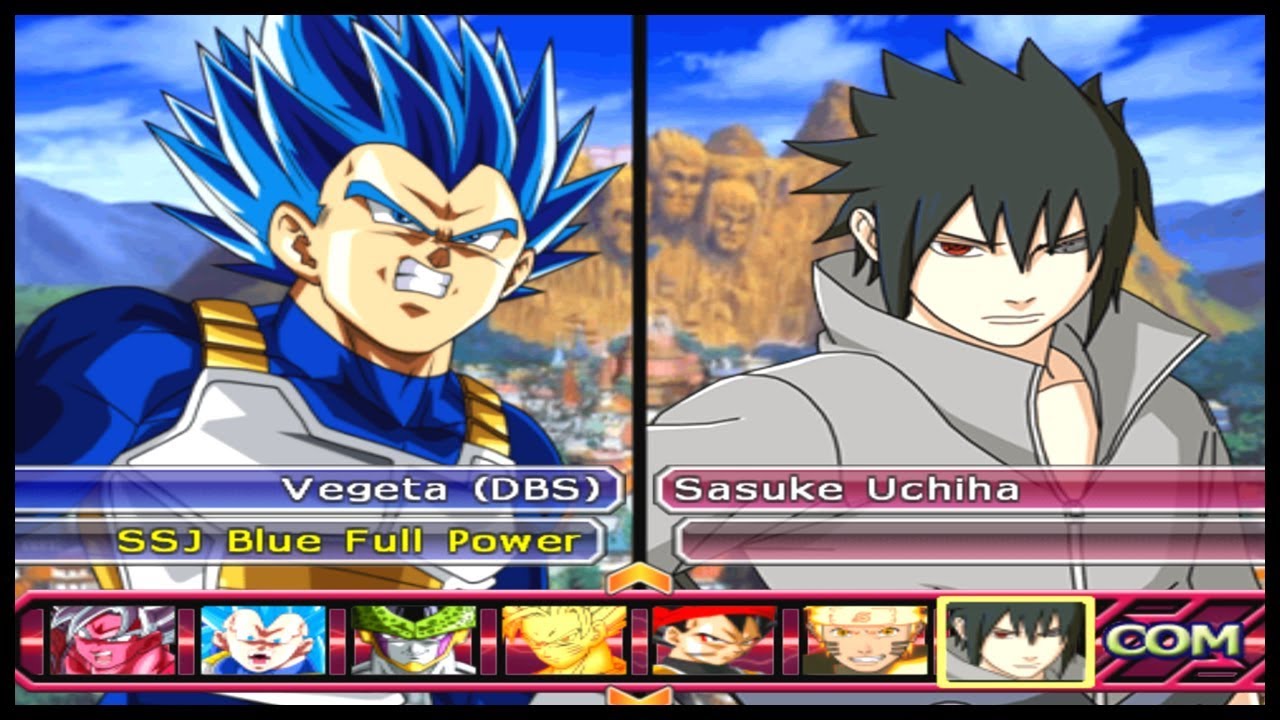 VEGETA vs Sasuke, Perdi pro SASUKE ?? (MULTIPLAYER) Dragon Ball Z budokai Tenkaichi 3