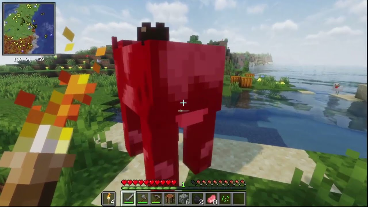 First Minecraft video! not much talking but I didn't feel too well today