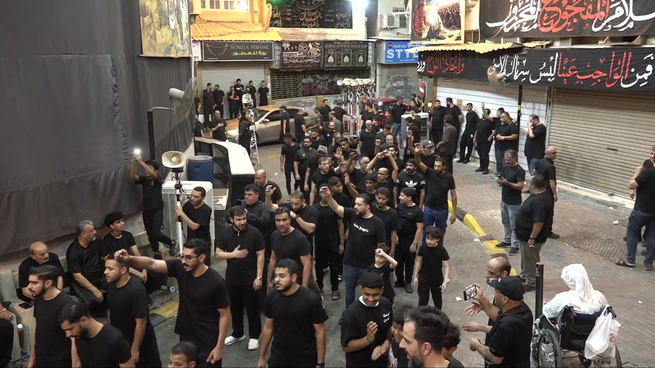 بث مرور مواكب العزاء بجانب الحسينية - ذكرى إستشهاد الإمام الحسن المجتبى