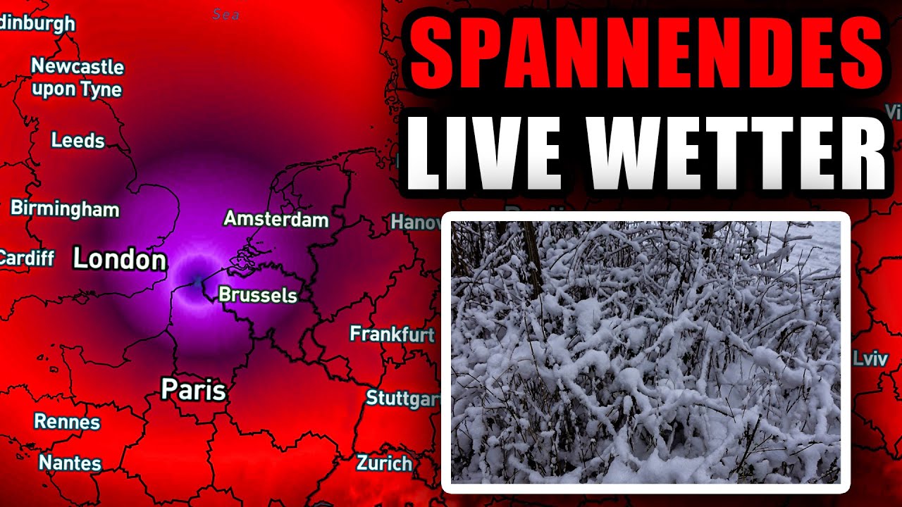 Wichtige Updates zu kr&auml;ftigem Sturmtief Elli in Deutschland am Abend!
