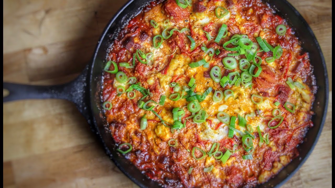 MENEMEN geräuchert mit Sucuk und Feta - deutsches Grill- und BBQ-Rezept - 0815BBQ