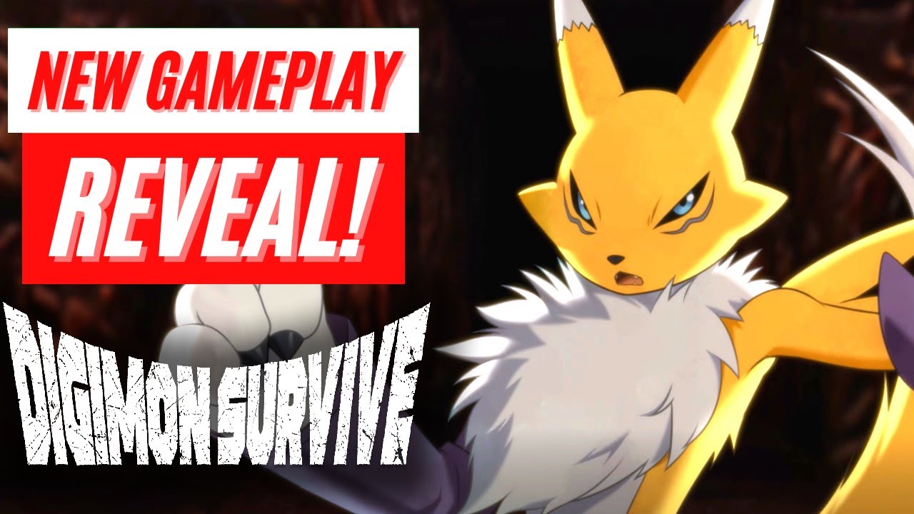 Digimon Survive 【New Combat Gameplay】 Story New Characters Footage News