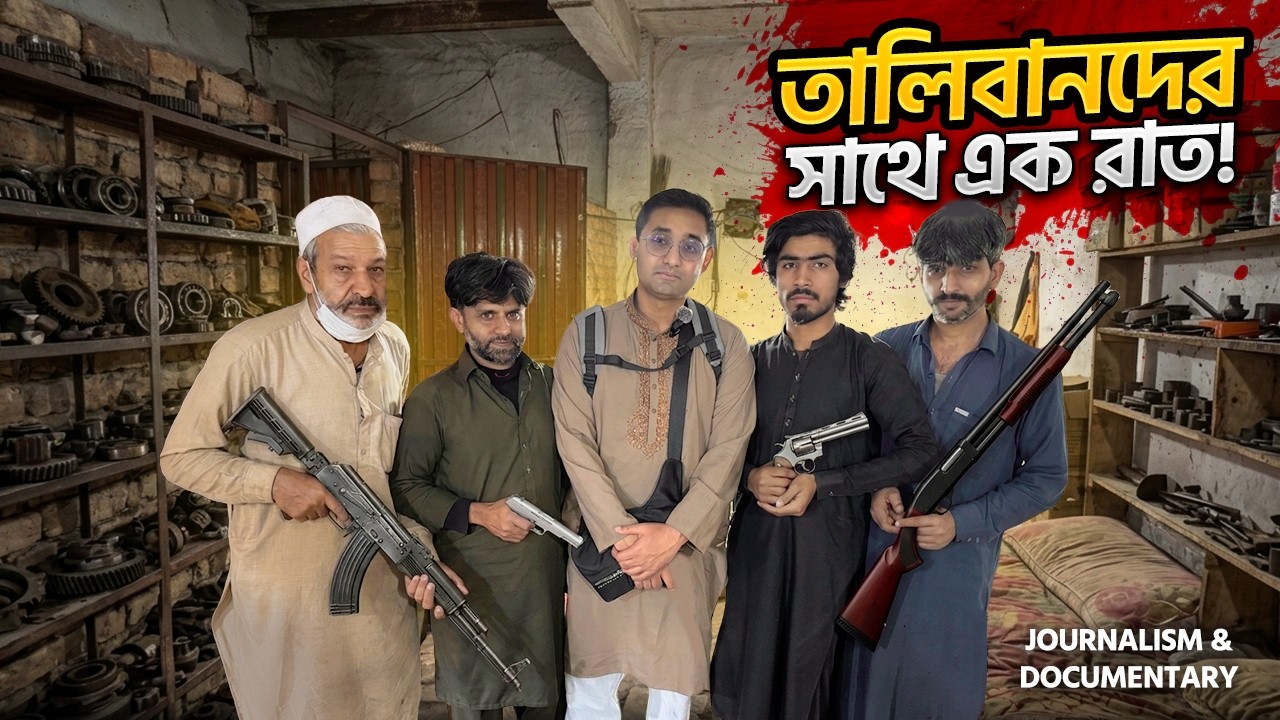 How did they come from Afghanistan to Pakistan? World's Largest Gun Market, Pakistan (Documentary)