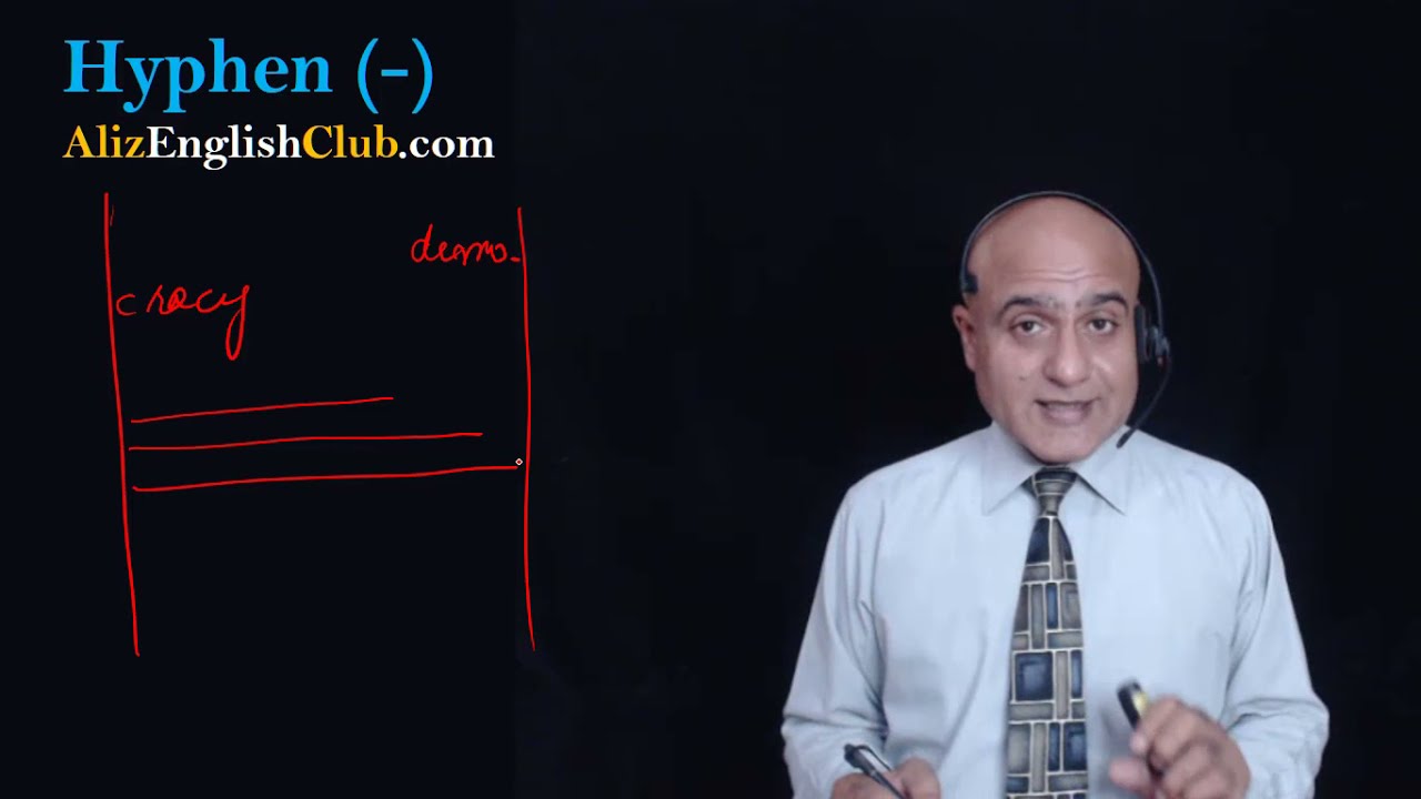 Use of Hyphen |  Hyphen in English grammar | Punctuation | Dash vs Hyphen | Urdu | Hindi