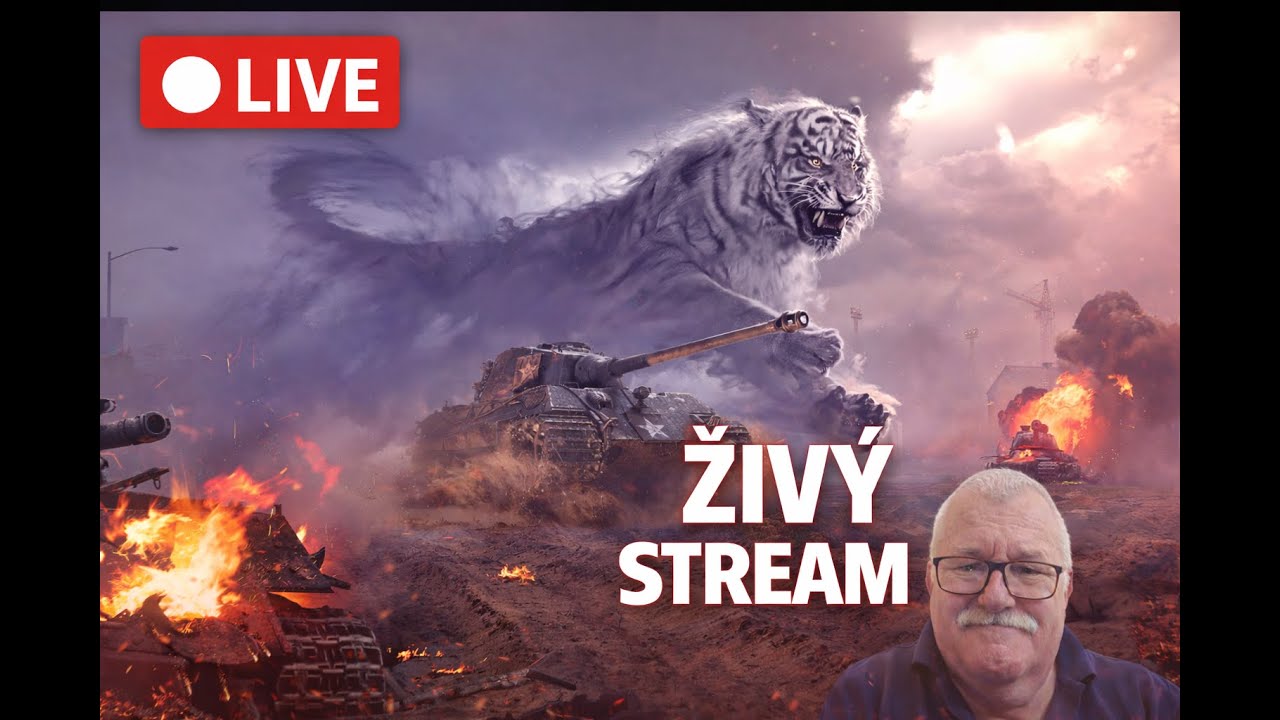 [CZ/SK] 🍀WOT – Odpoledni stream  (live)🍀