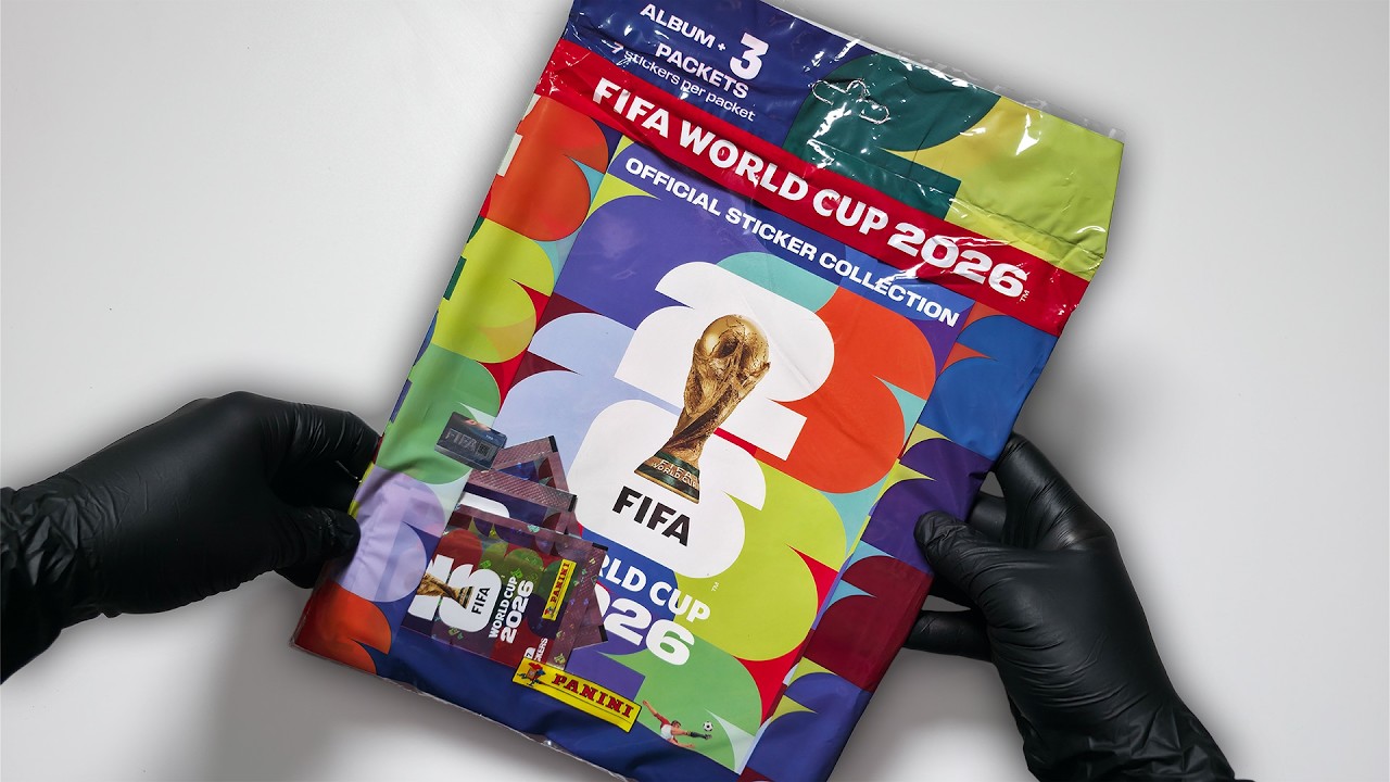 Panini FIFA World Cup 2026 Sticker Starter Pack - Opening