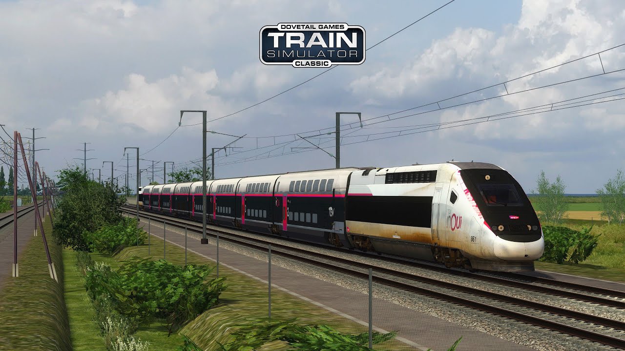 Train Simulator Classic : Aux commandes du TGV 8313 Paris Montparnasse - Tours | LGV Atlantique