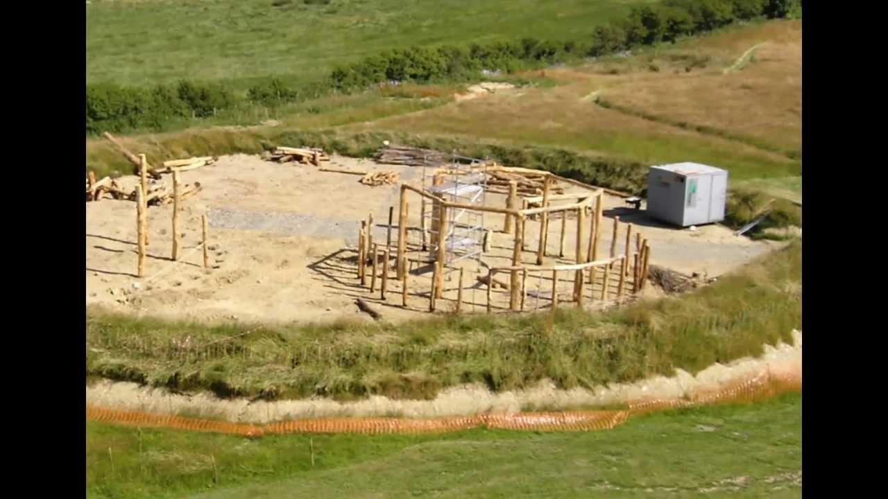 Building Celtic roundhouses