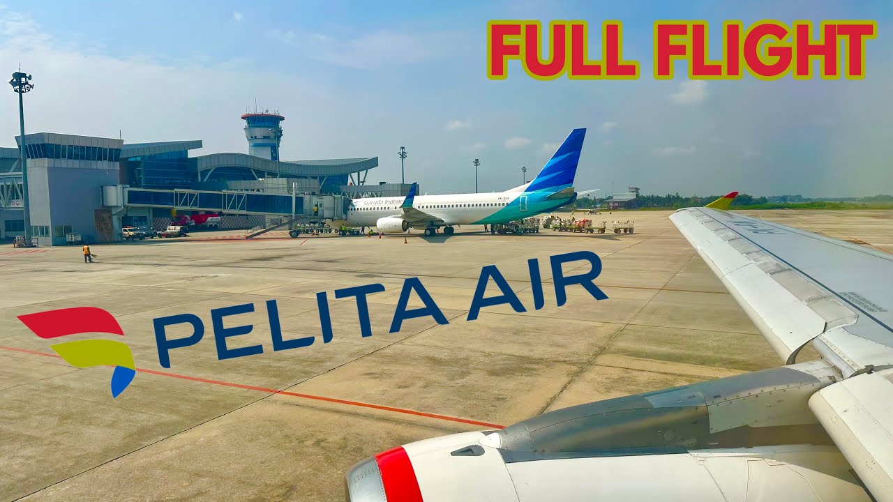 FULL FLIGHT | PELITA AIR PEKANBARU-JAKARTA | IP 321| PK-PWI