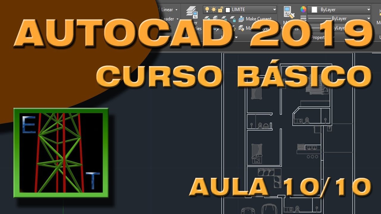 AutoCAD 2019 - Aula 10/10 - Curso básico para iniciantes - Plotar e gerar PDF