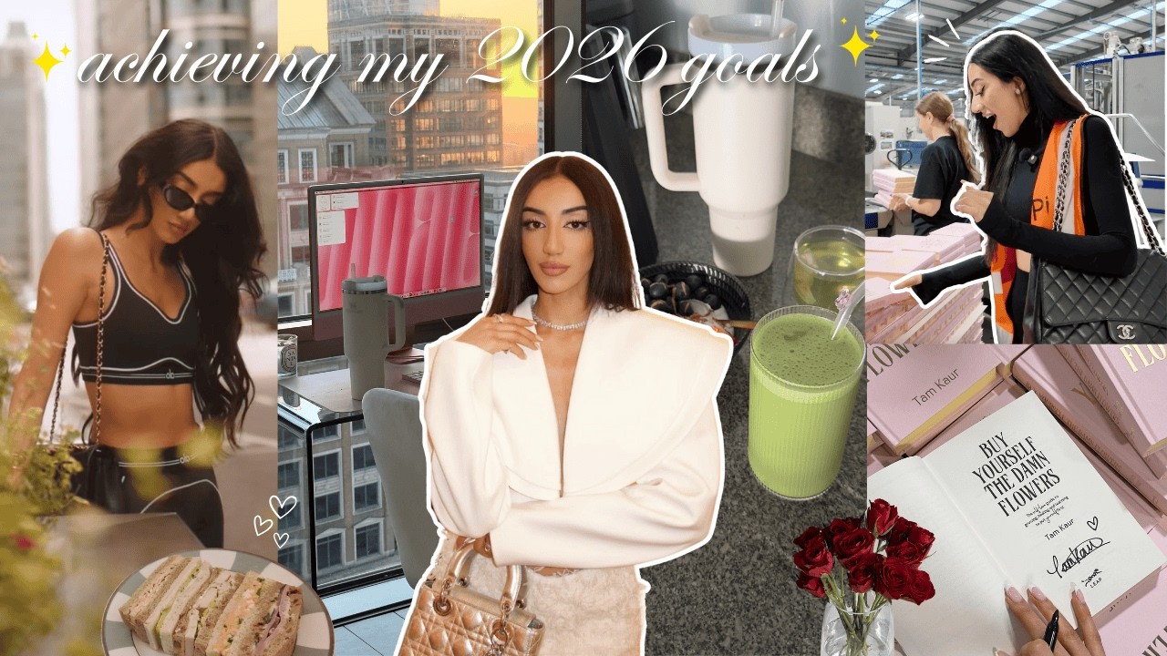 week in life of a girl achieving 2026 goals | productivity, new projects, friend time & highest self