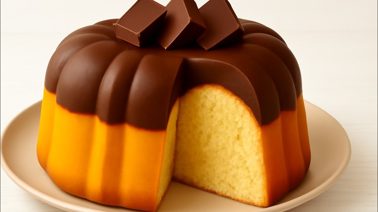 🍰 Пышный мраморный кекс | Простой двухцветный рецепт для новичков