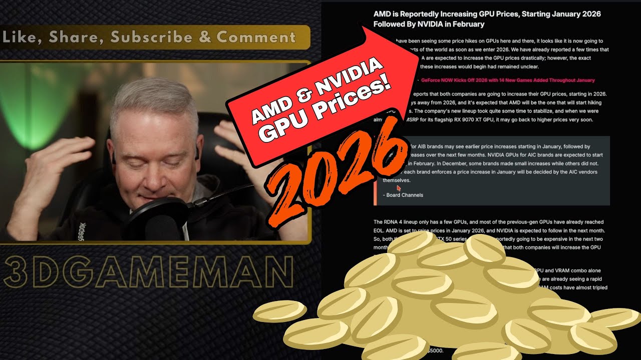 AMD & NVIDIA GPU Prices In 2026