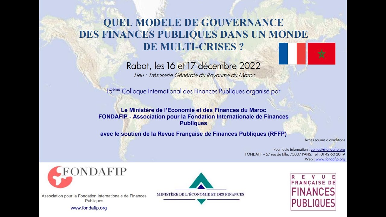 15ème Colloque International des Finances Publiques