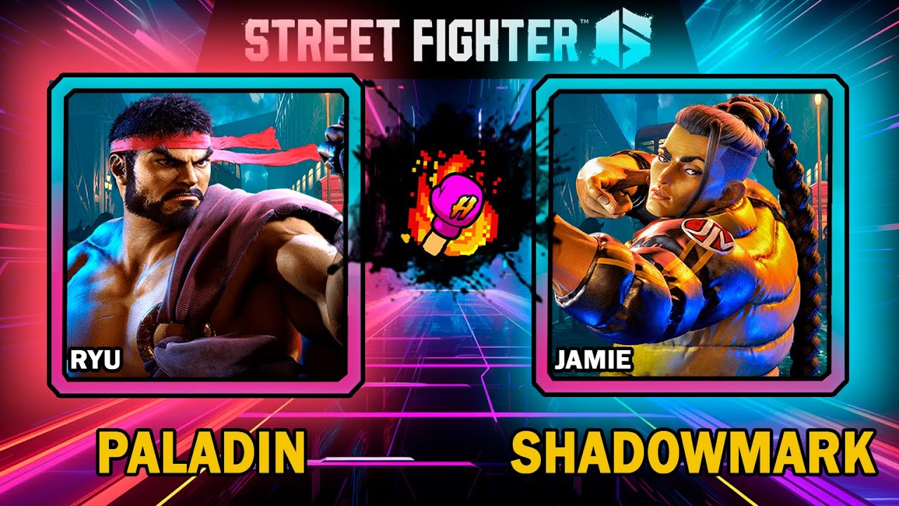 Street Fighter 6 🥊 Paladin (RYU) VS Shadowmark (JAMIE) 🥊 スト6  🥊 SF6 🥊