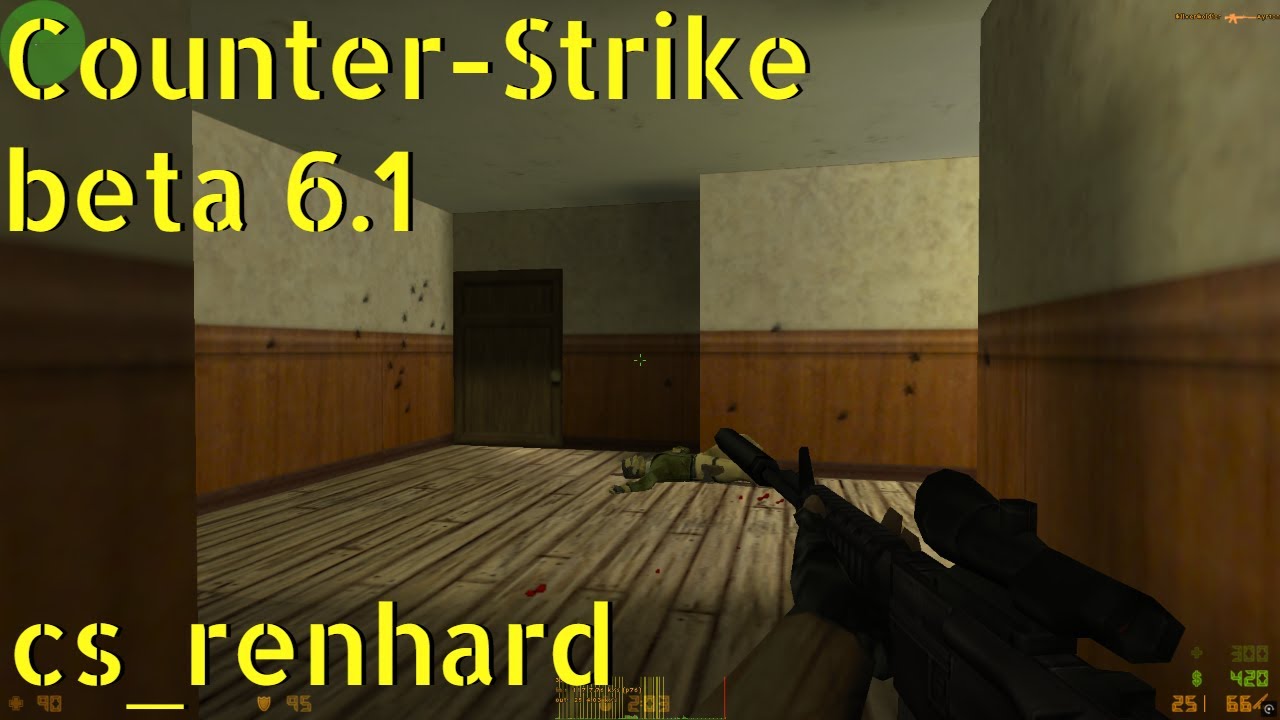 Counter-Strike beta 6.1 cs_renhard online gameplay - January 2026