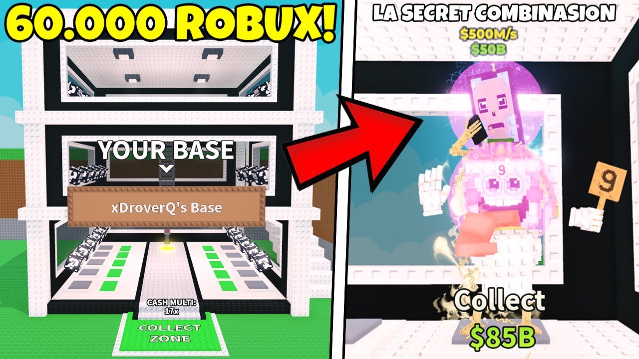 OTWORZYŁEM CAŁĄ BAZĘ SECRET LUCKY BLOCK&Oacute;W ZA 60.000 ROBUX W STEAL A BRAINROT! Roblox