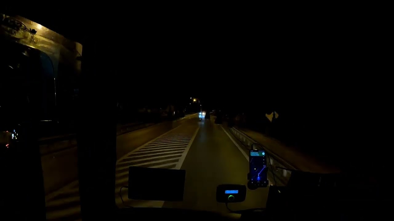 Scania R410 POV | Night Drive + Loading
