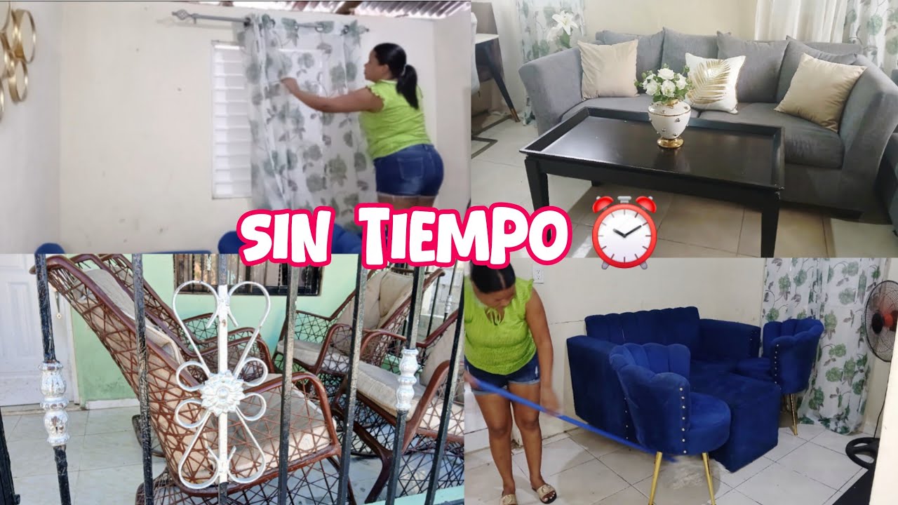 Limpieza rápida antes de salir 🏡 rutina real 