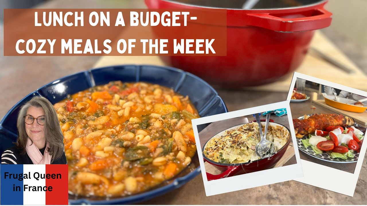 Lunch on a budget- cozy meals of the week #mealsoftheweek #food #whatsfordinner #frugal