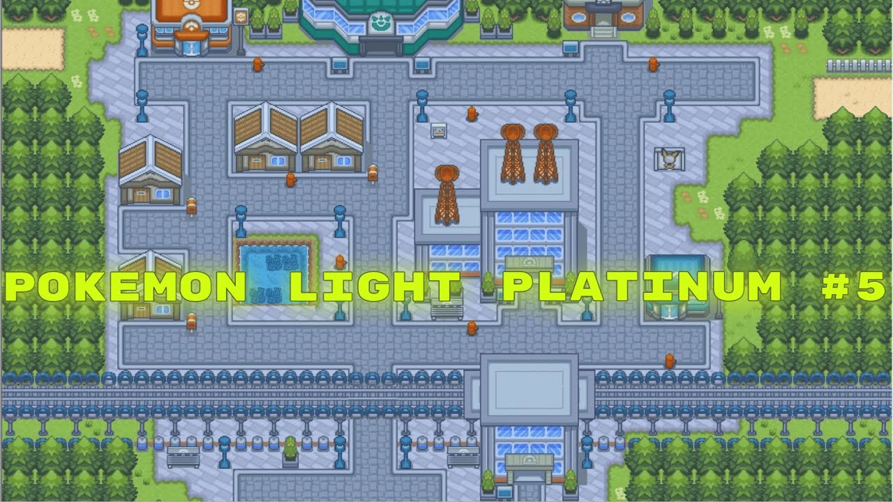 Прохождение Pokemon Light Platinum #5 - Победа над Team Steam и спасение Inhore City!