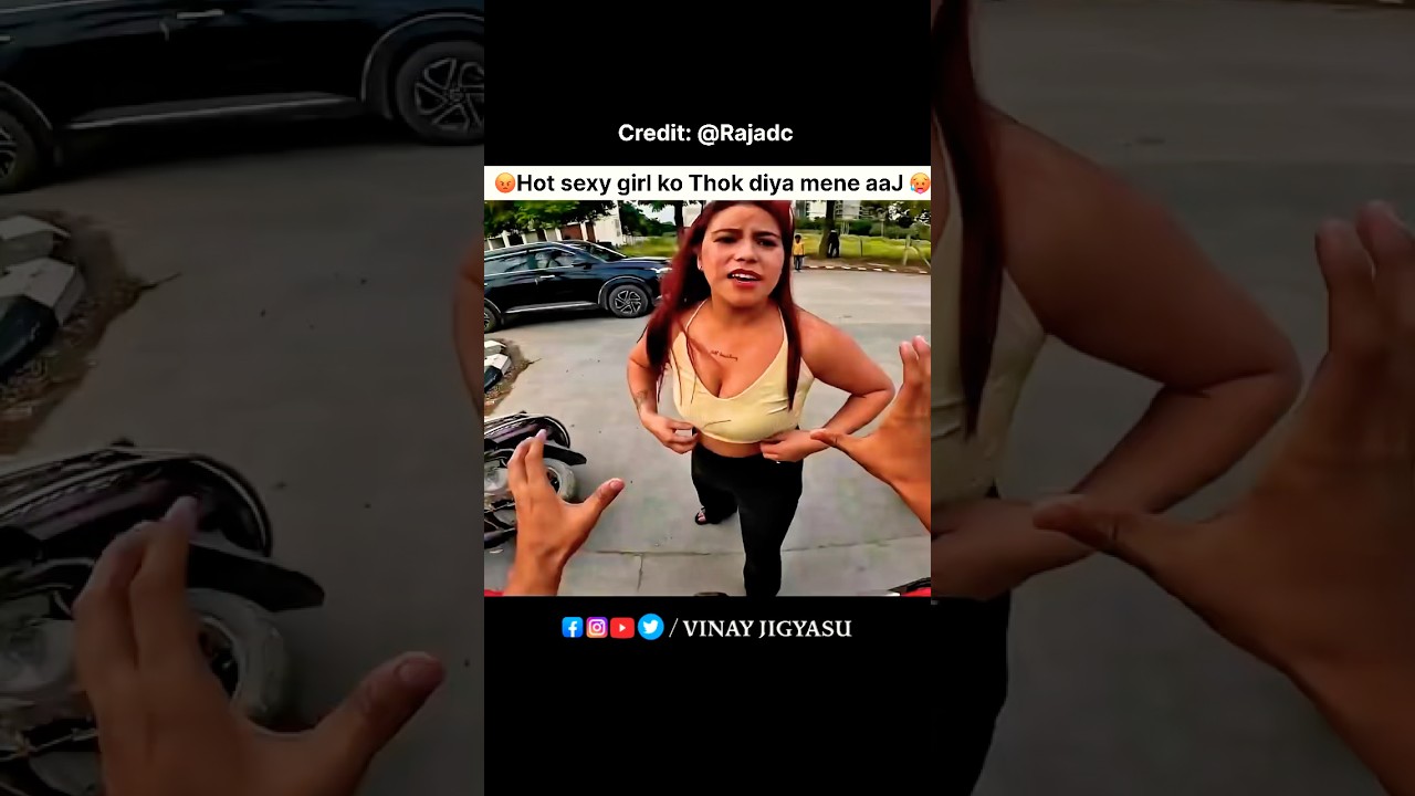 Road rage 😡 chapri girl  #rajadc  #roadrage #dalimsharma #bikerrider #r15v4