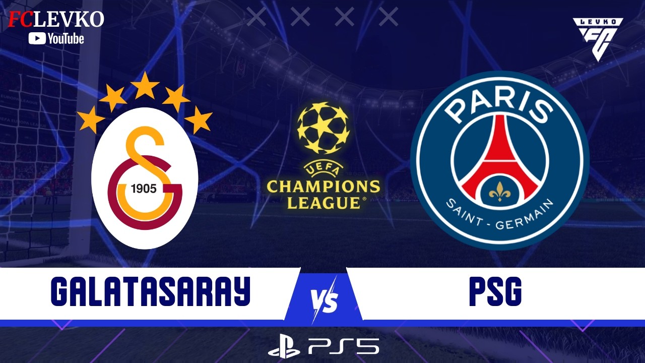 GALATASARAY - PSG | UEFA ŞAMPİYONLAR LİGİ FİNALİ 2026 | FC 26 TÜRKÇE SPİKER PS5