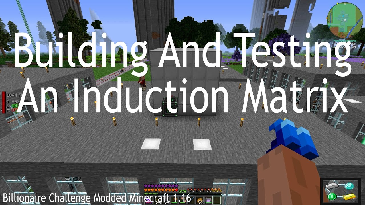 Episode 48: Building And Testing An Induction Matrix (A Multi-Block Battery)