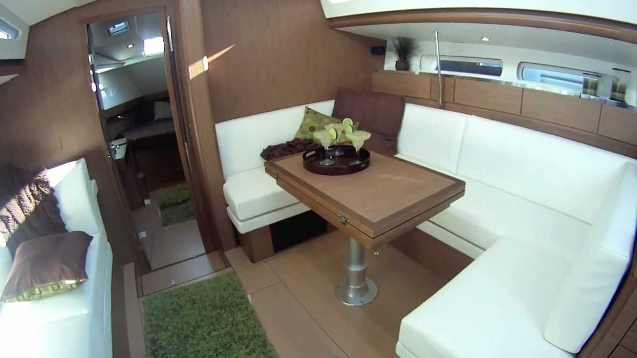 Jeanneau 44 DS Sun Odyssey tour by ABK Video, Annapolis, boat show