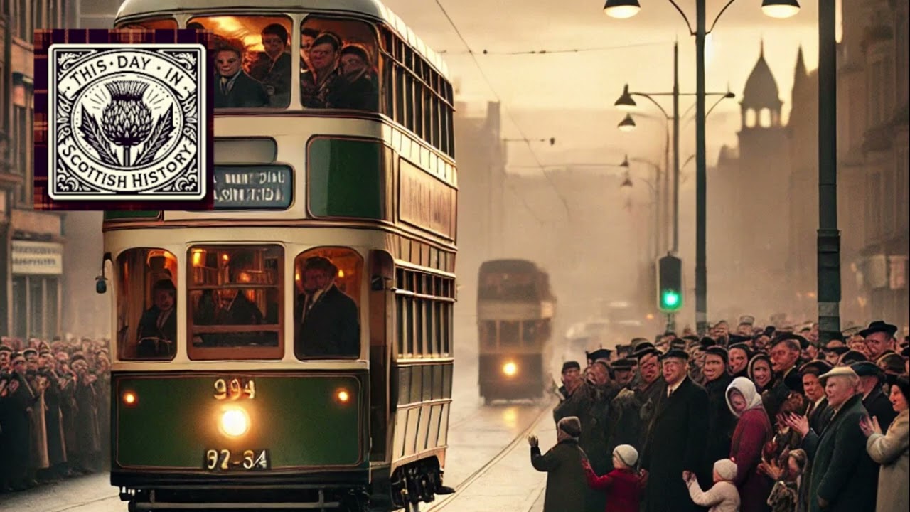 October 20, 1956 - The Last Days of Dundee's Trams