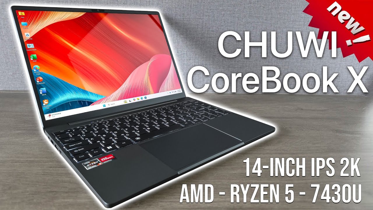CHUWI CoreBook X: AMD Ryzen 5 7430U – Best Budget Laptop for Creators? - In-Depth Review
