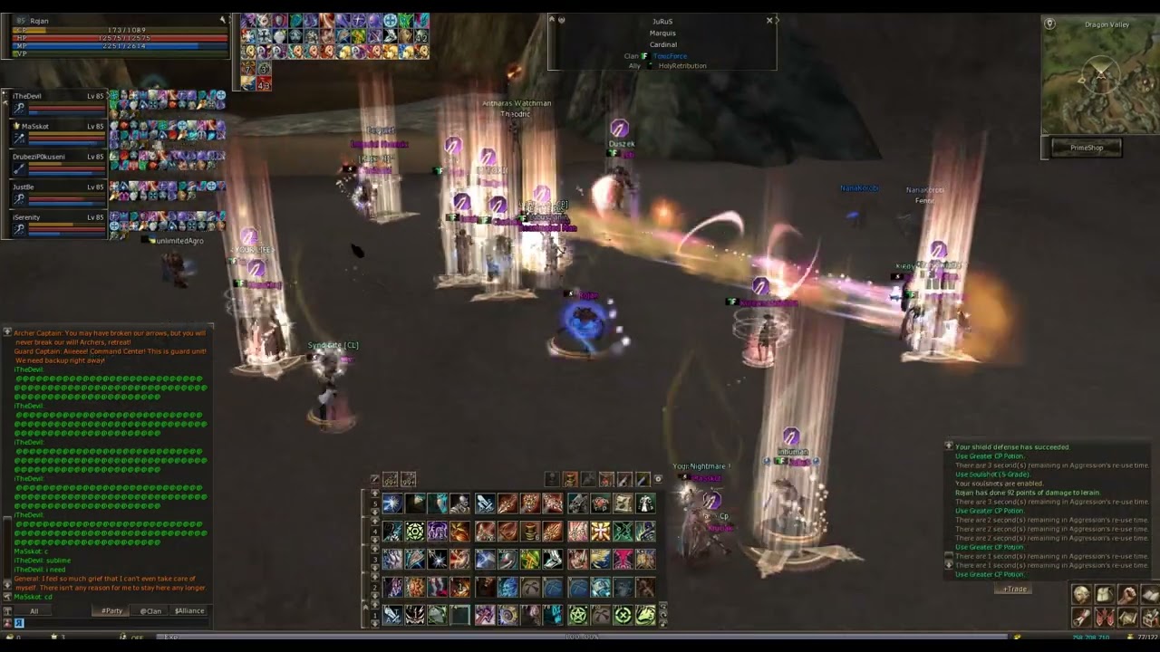Rojan L2 Reborn. Hi5 x15. Hell Knight. Masive PvP