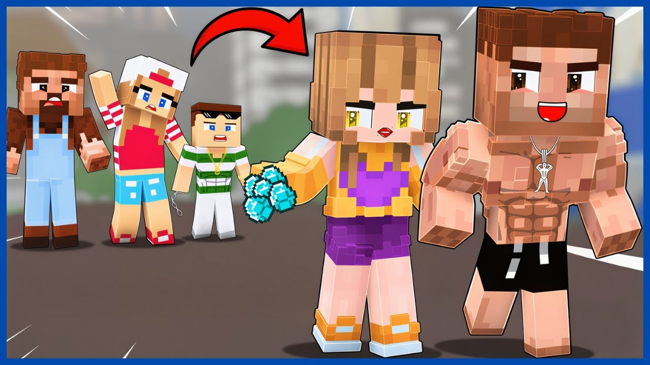 KASLI ALİ MİLYONER KADINİLE EVLENDİ 😍 - Minecraft