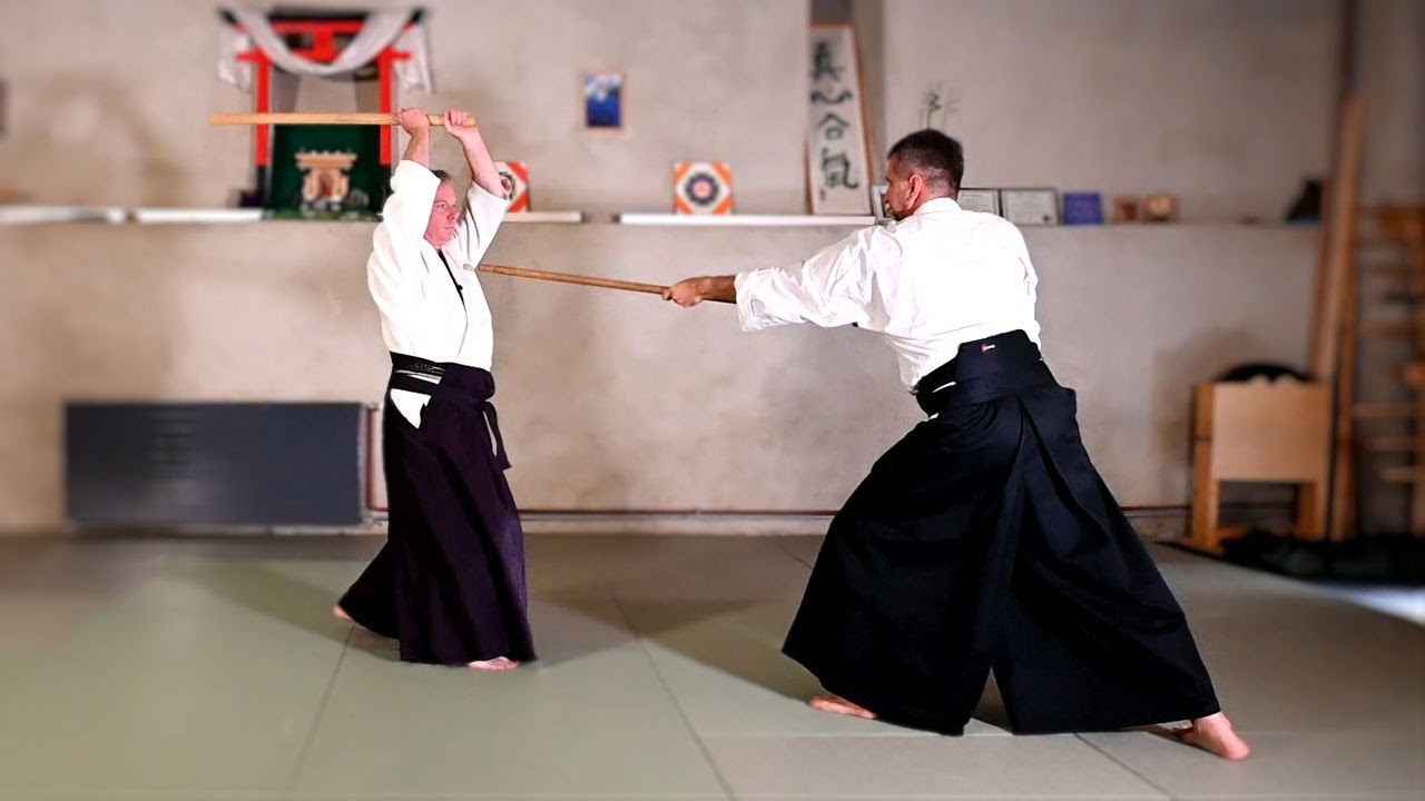 Ichi no Ken Tai Jo - 一の剣対杖 - Aikido Virtual Dojo