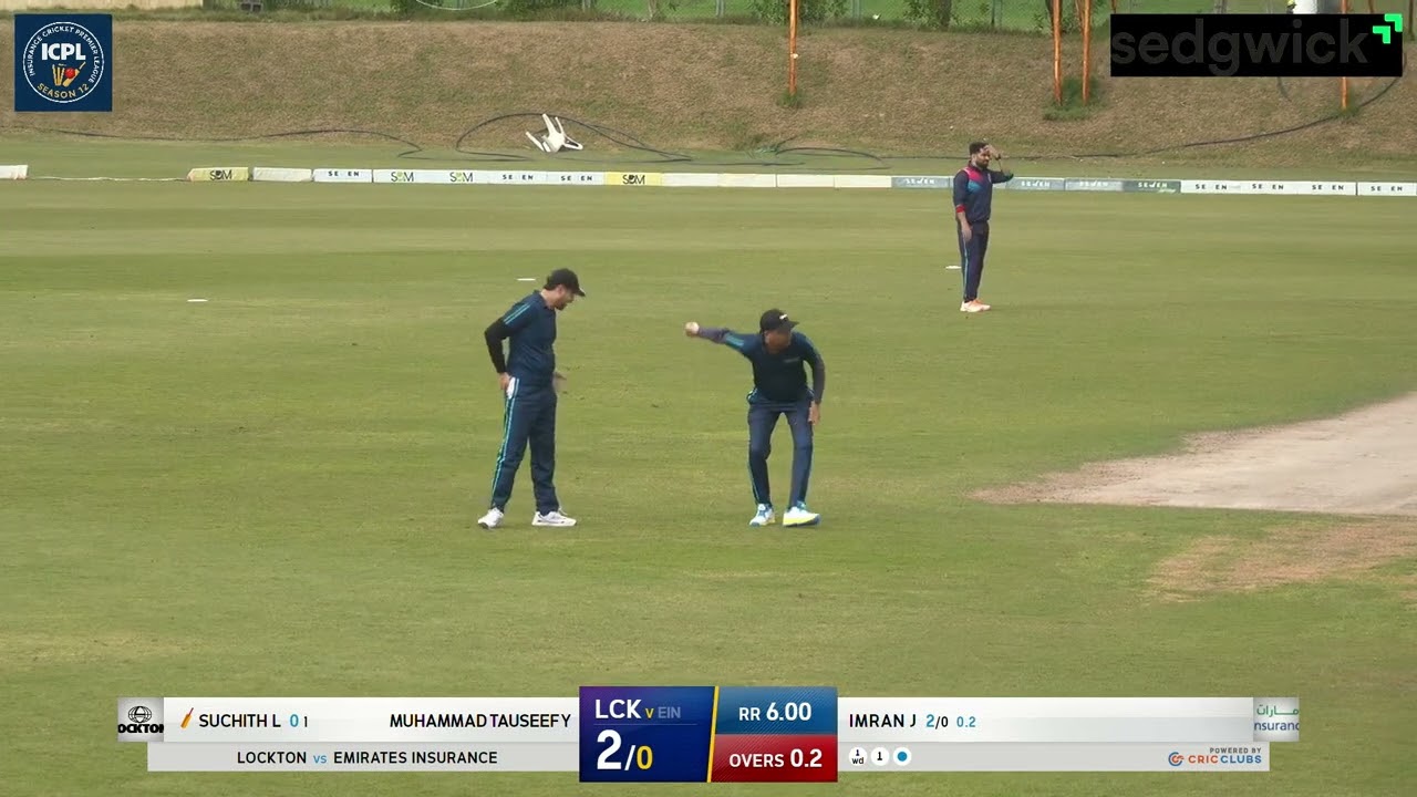 ICPL 2025 Season 12. Qualifying Round : Match No 03: EIC Vs Lockton