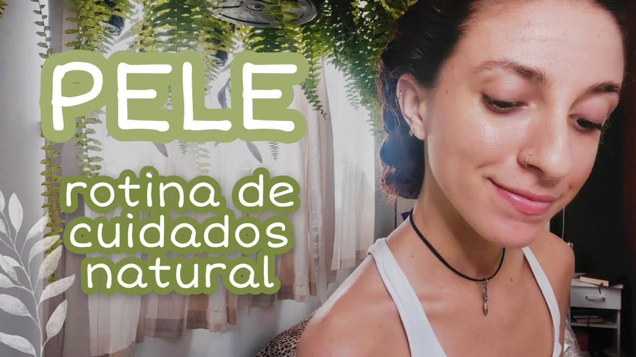 🍑 MINHA ROTINA NATURAL DE CUIDADOS COM A PELE | Minimalista e Vegana