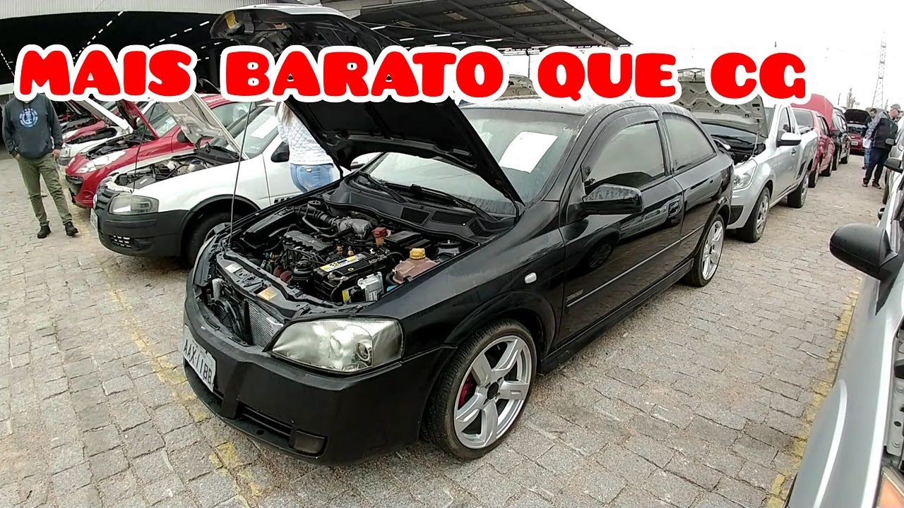 MAIS BARATO QUE CG! LEILÃO com, ASTRA, STIL,O SCORT