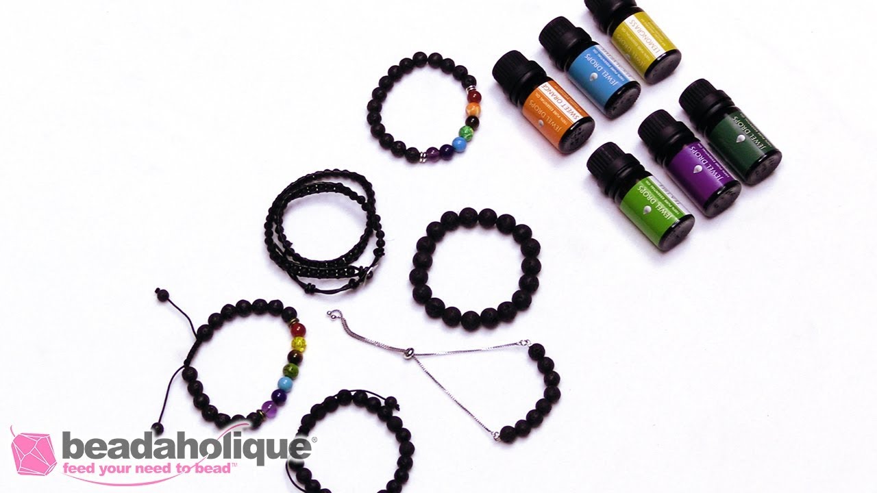 How to Add Essential Oils to a Lava Bead Bracelet