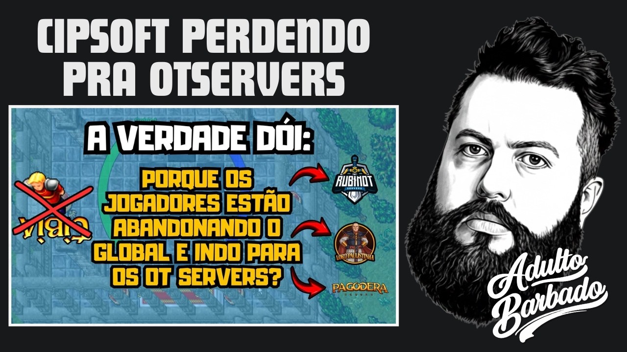 Tibia: CIFSOFT perdendo pra OTSERVERS