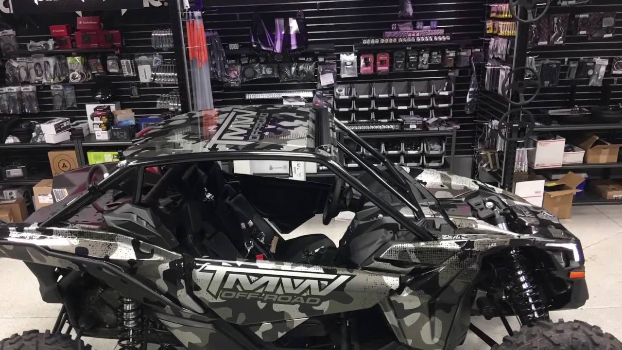 TMW OFF ROADs new CanAm X3 commando roll cage