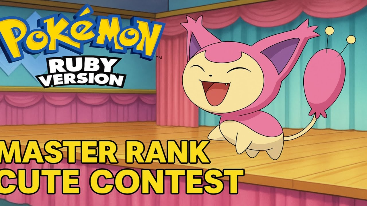 Pokemon Ruby -  Master Rank Cute Contest