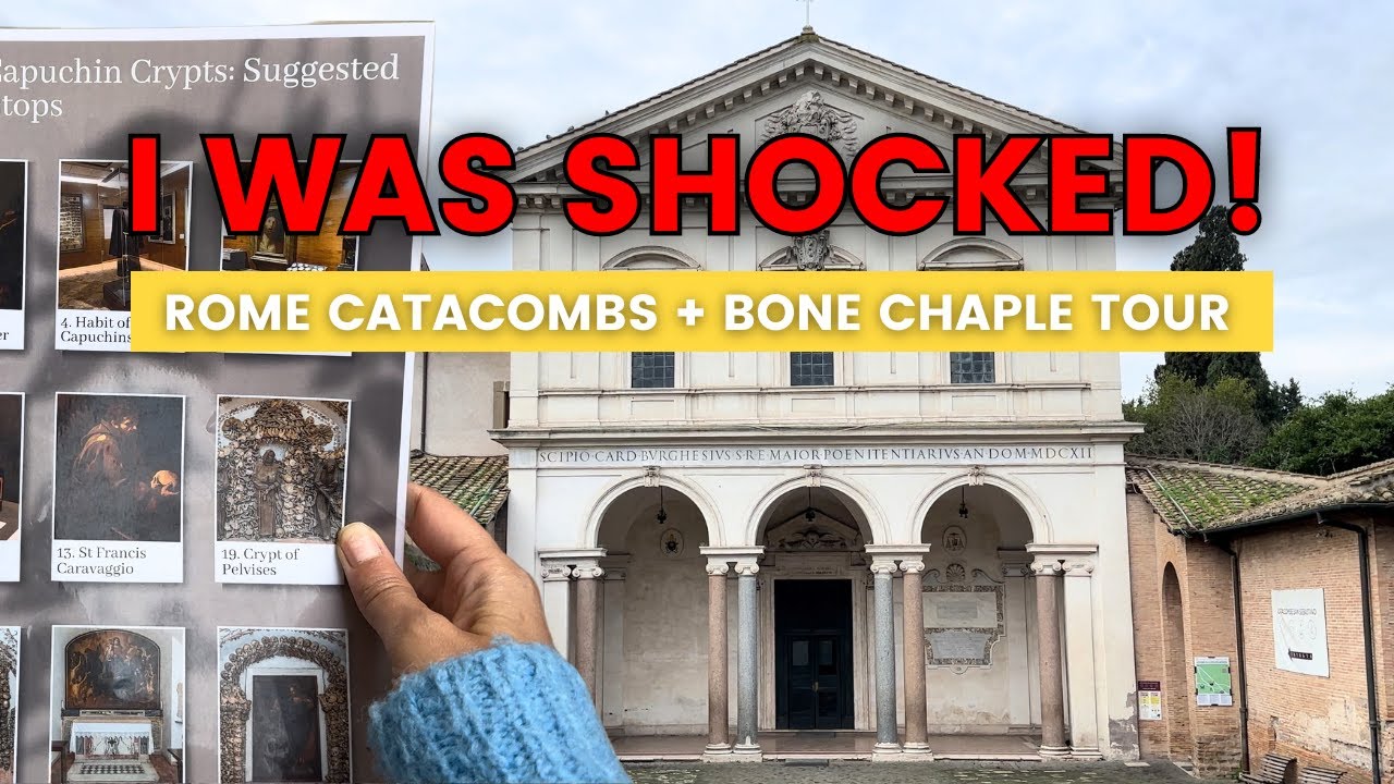 UNFORGETTABLE tour in Rome! Bone Chapel, Crypts and Catacombs | Underground Rome Catacombs Tour