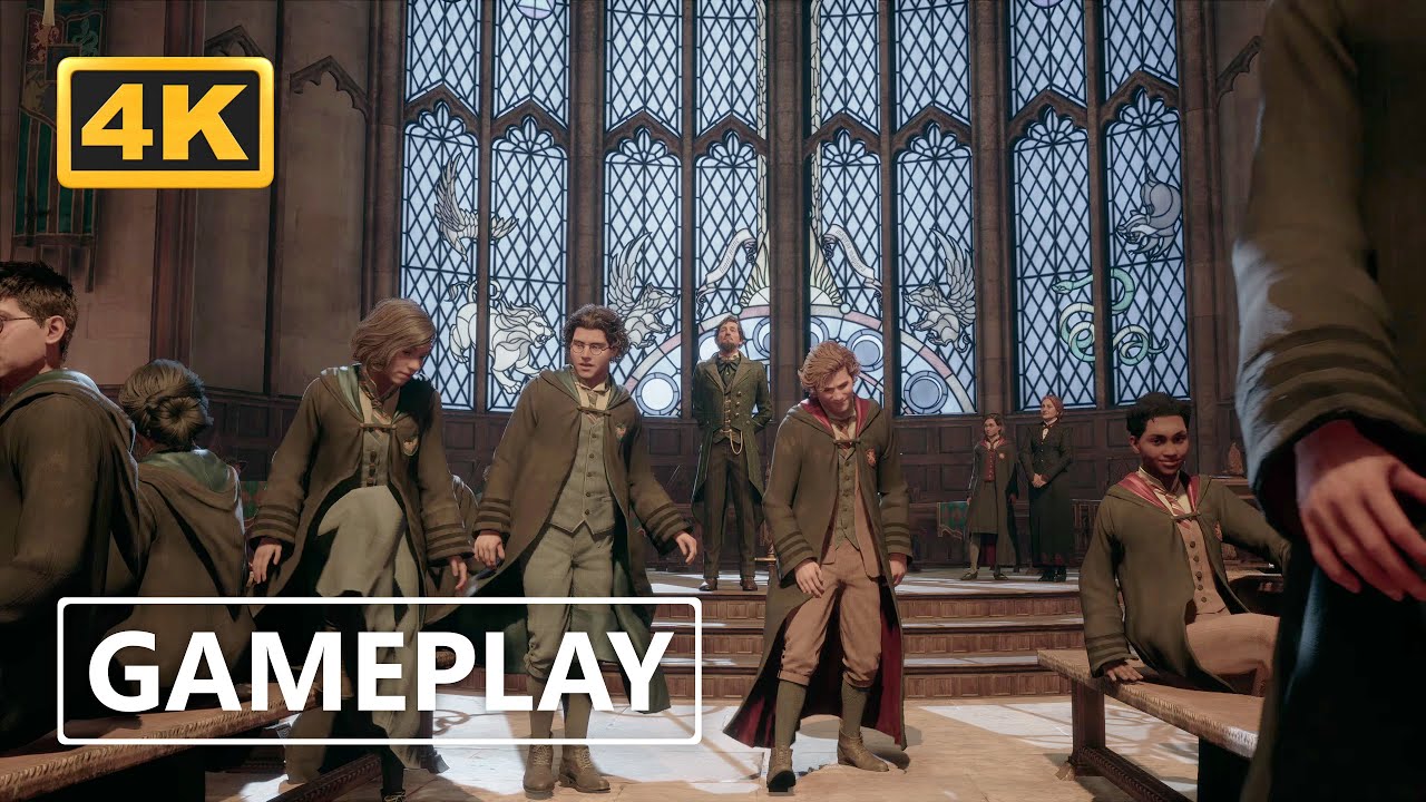 Hogwarts Legacy Sorting House PS5 Gameplay 4K