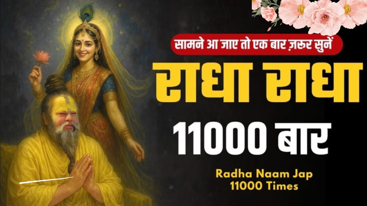 11,000 Radha Chanting for Peace, Love & Financial Miracles 💰