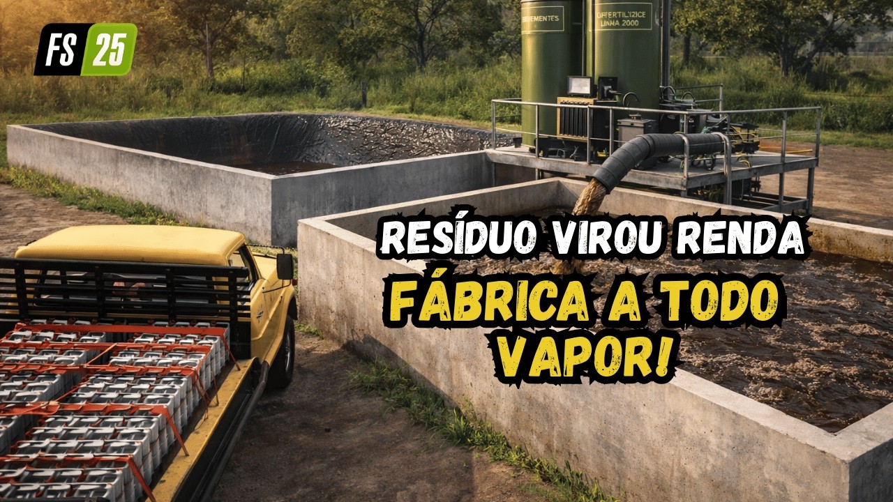 VIDA NO SUL #32 – Ligamos a Fábrica de Biofertilizante da Fazenda