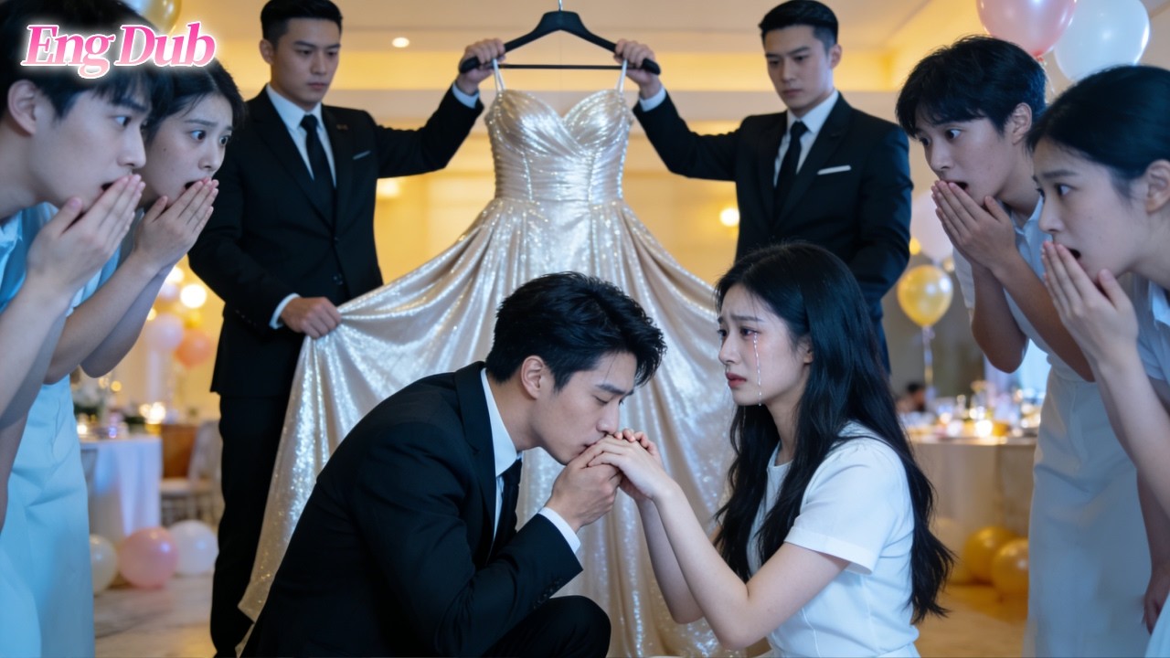 Mocked at a class reunion for clothes, poor girl is stunned as CEO appears&gifts a $99,999,999 gown