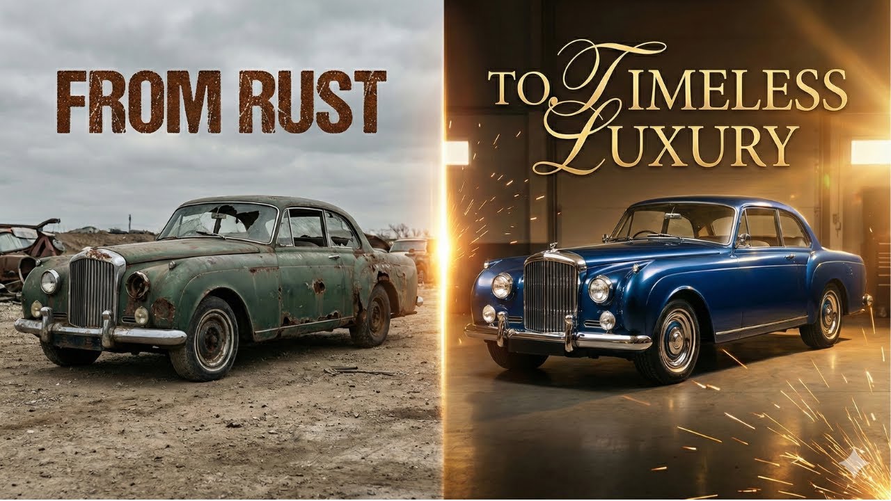 ASMR Car Restoration | 1963 Bentley S3 Continental – From Rust to Timeless Luxury