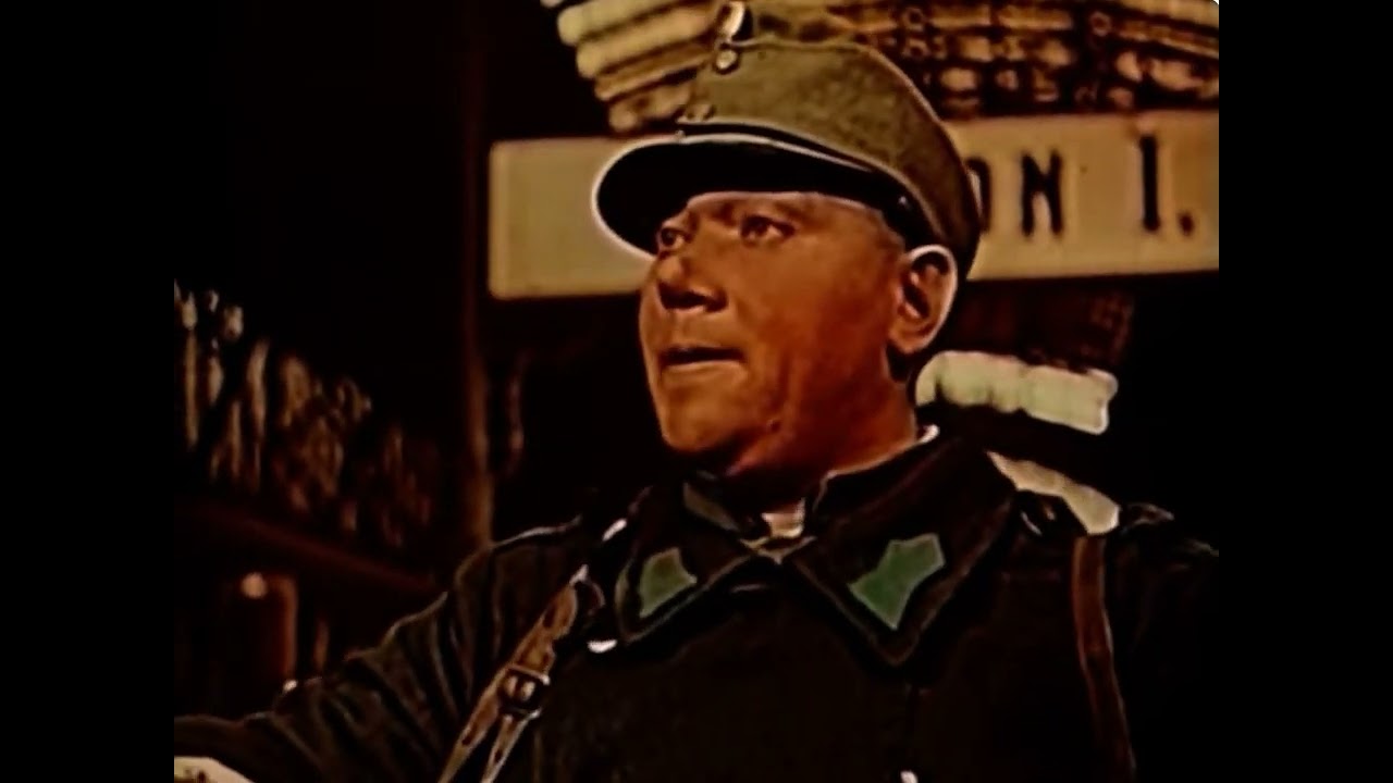 Vystřižen&aacute; č&aacute;st z filmu Poslu&scaron;ně hl&aacute;s&iacute;m 1958