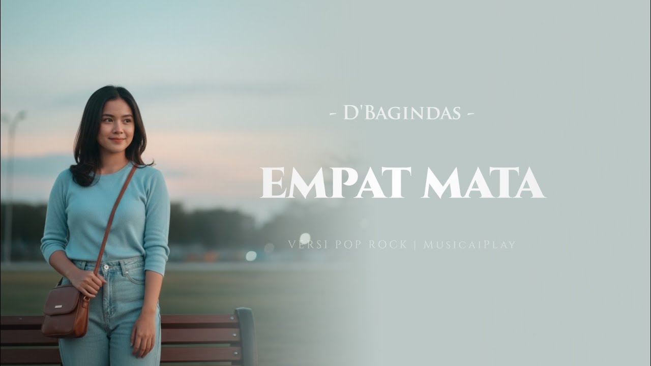 Empat Mata – D’Bagindas | Slow Rock Cover by MusicaiPlay (Lirik Video)
