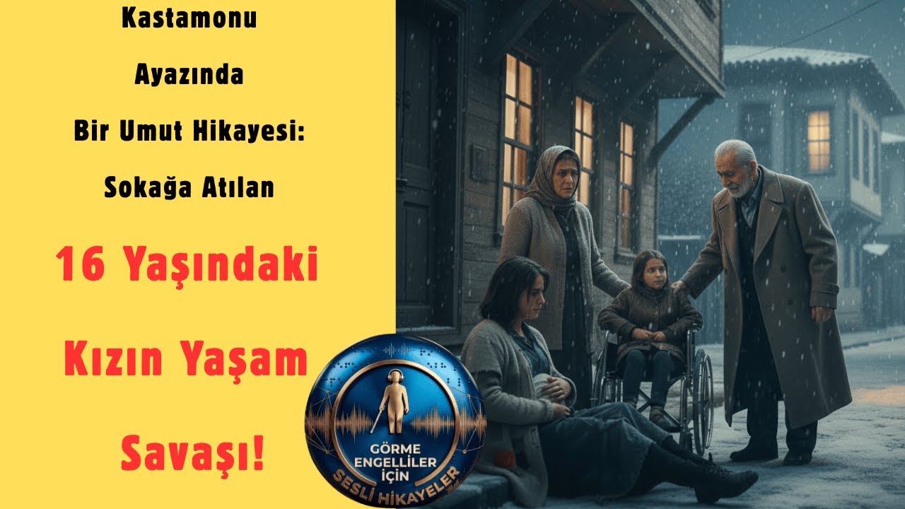 Kastamonu Ayazında Bir Umut Hikayesi..Sokağa Atılan 16 Yaşındaki Kızın Yaşam Savaşı..